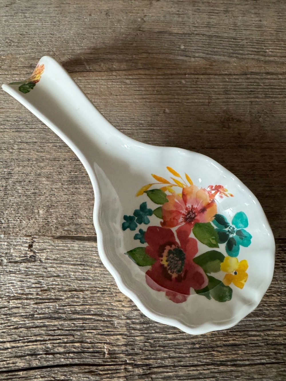 The Pioneer Woman Wildflower Whimsy melamine spoon rest